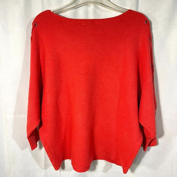 NWT Carmen Marc Valvo Red Sweater Size 1X Womens - Picture 2 of 8